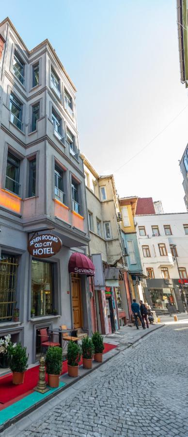 Seven Rooms Oldcity Hotel Stambuł Zewnętrze zdjęcie